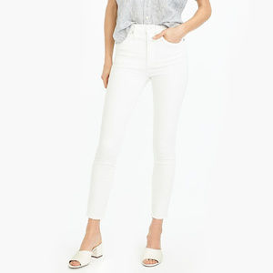 NWT 10" Highest Rise White Toothpick Jean
